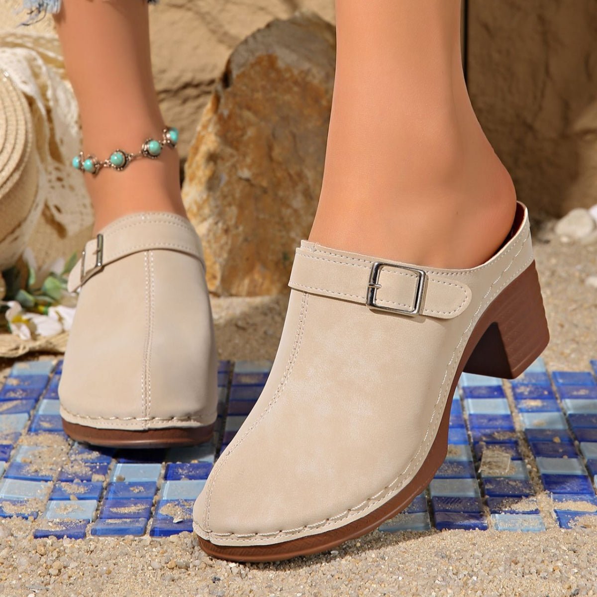 Round Toe Platform Slip - Ons - Flip Flop Dynasty