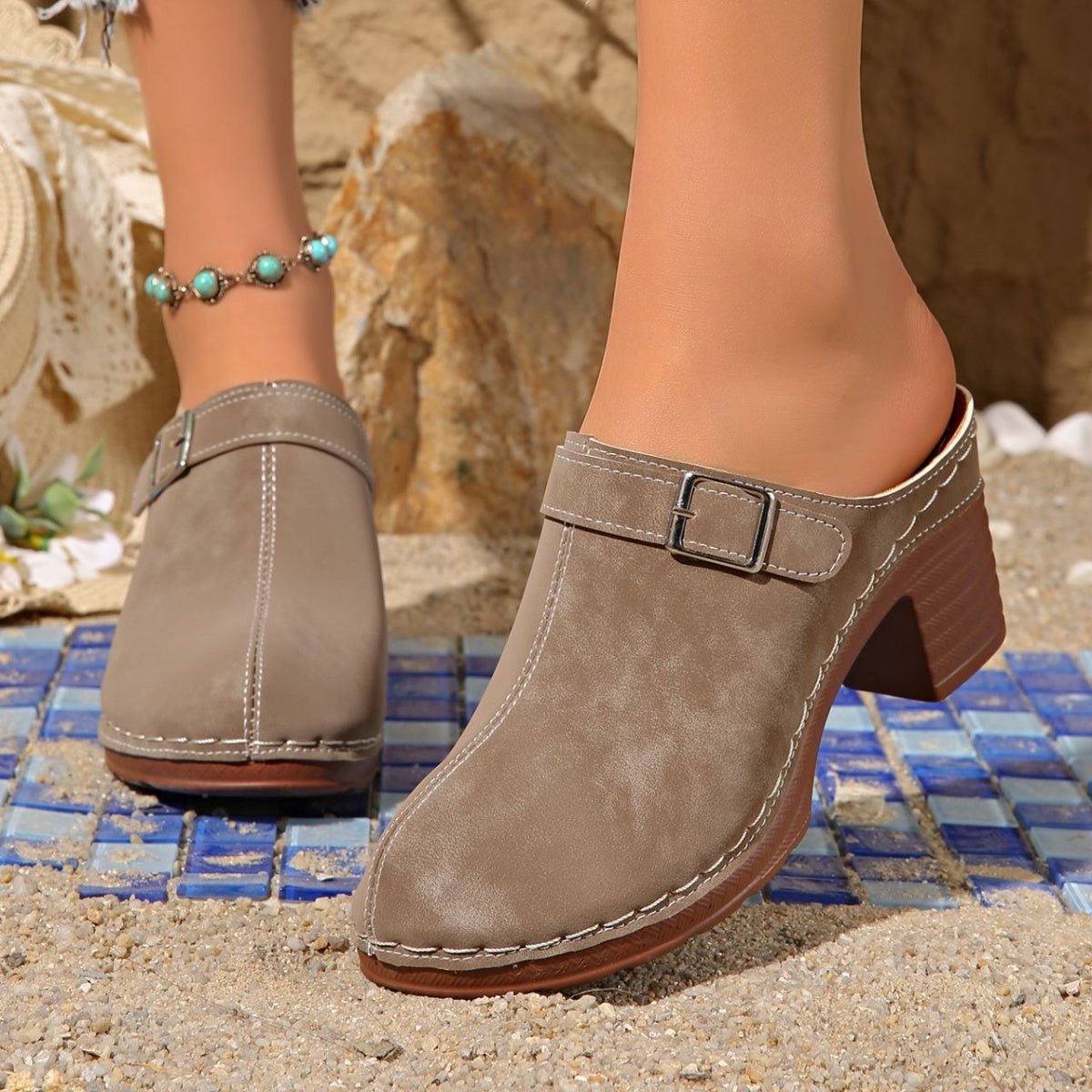 Round Toe Platform Slip - Ons - Flip Flop Dynasty