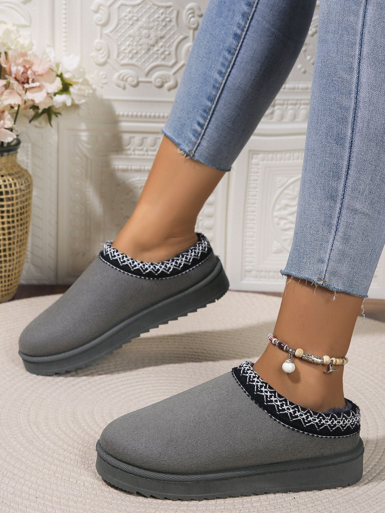 Round Toe Platform Slippers - Flip Flop Dynasty