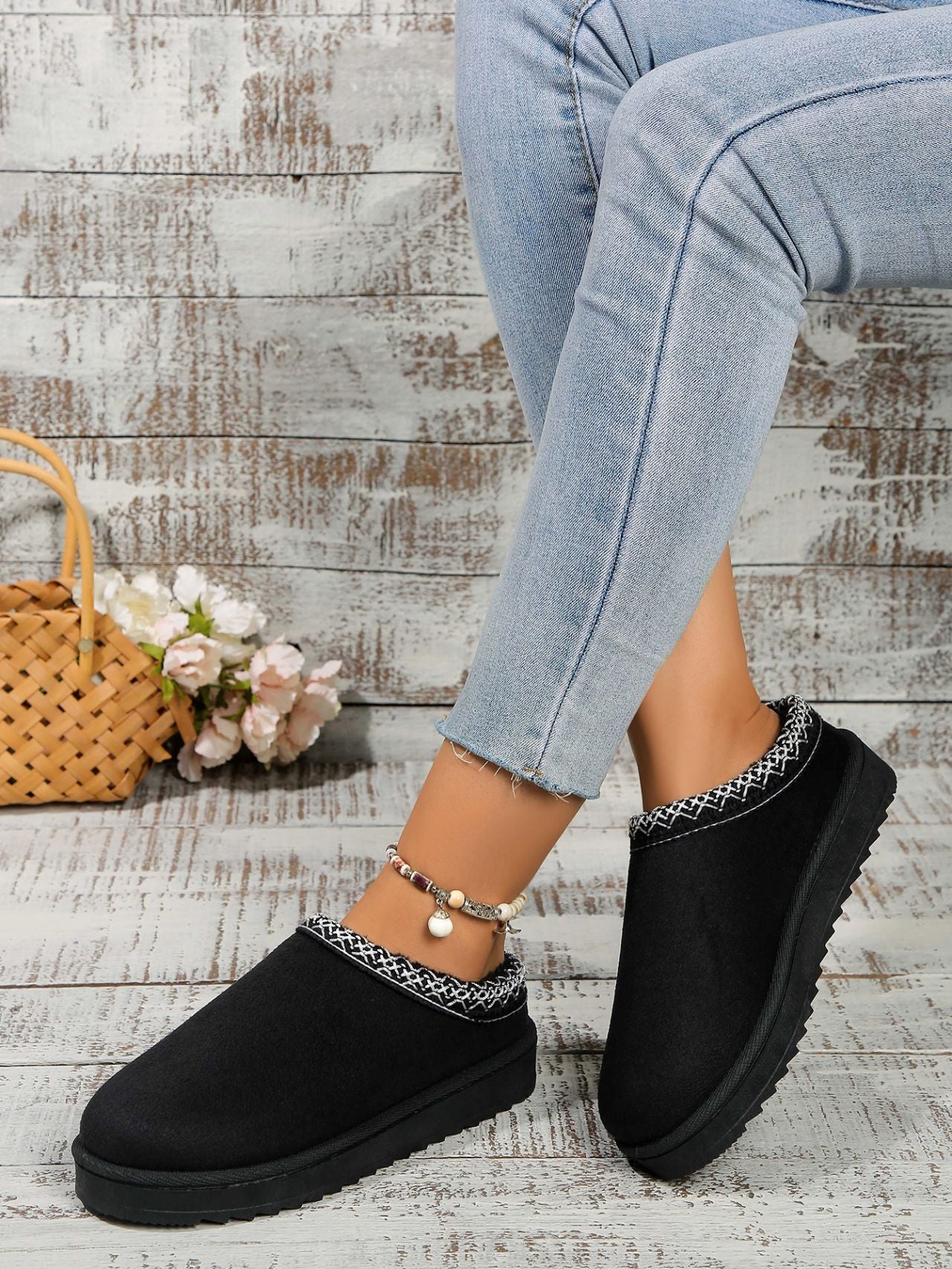 Round Toe Platform Slippers - Flip Flop Dynasty