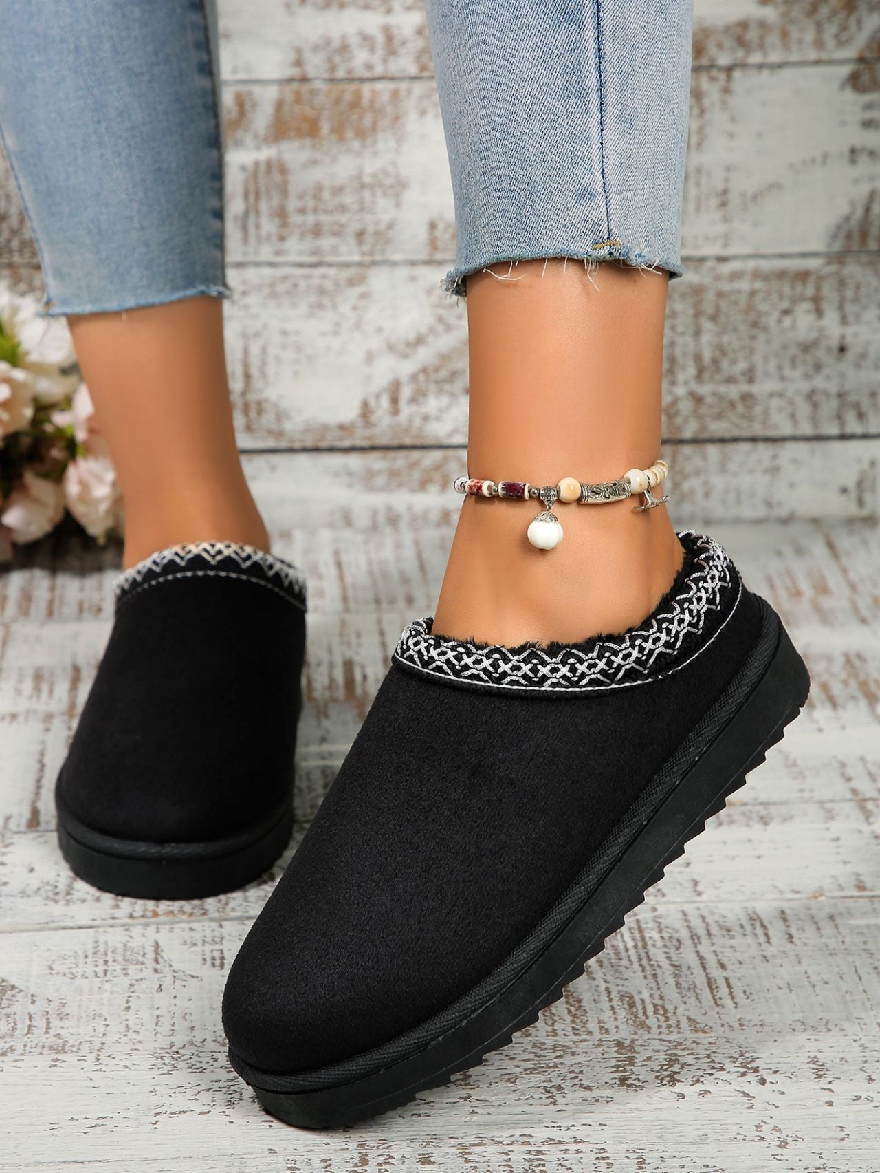 Round Toe Platform Slippers - Flip Flop Dynasty