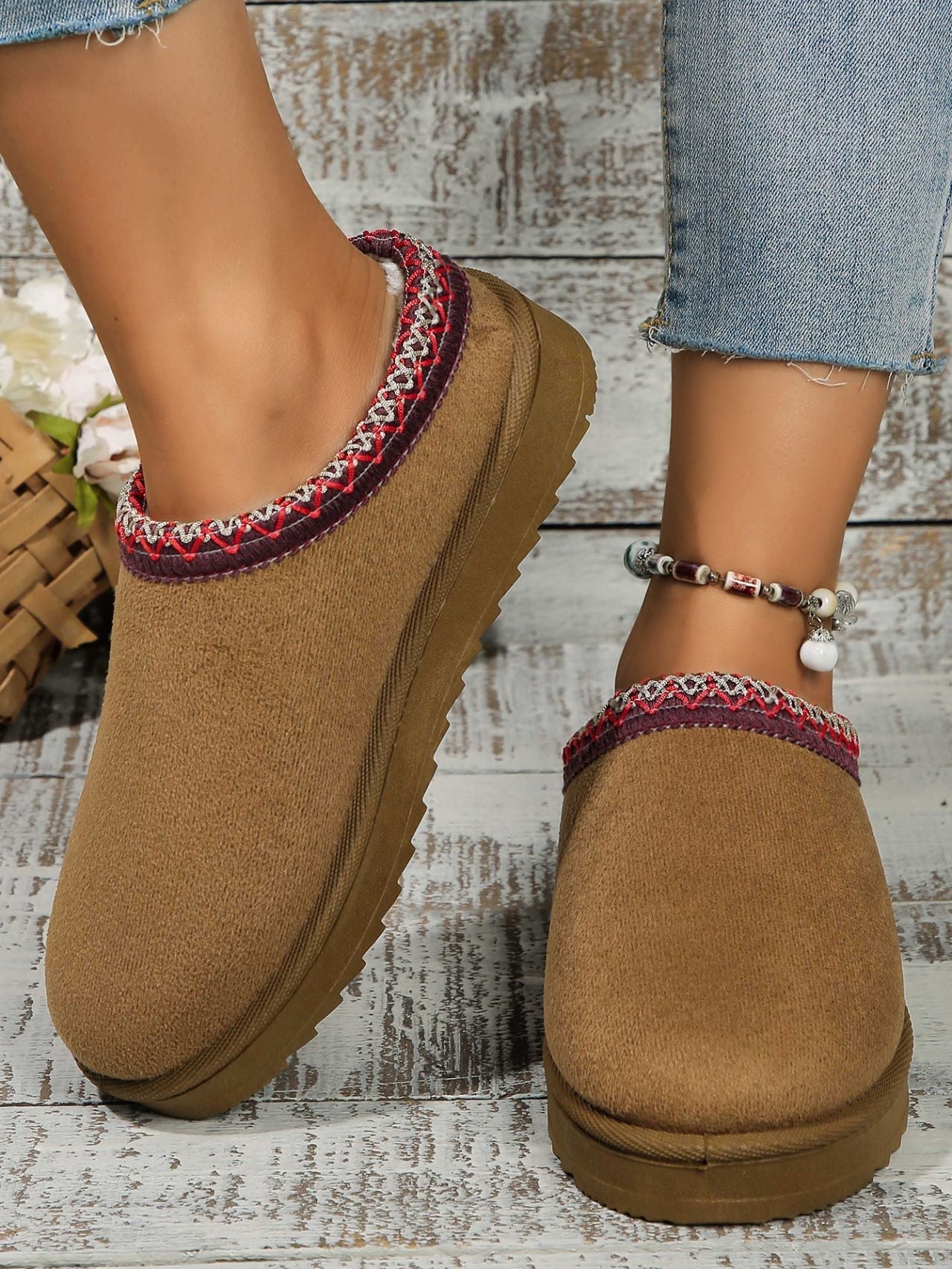 Round Toe Platform Slippers - Flip Flop Dynasty
