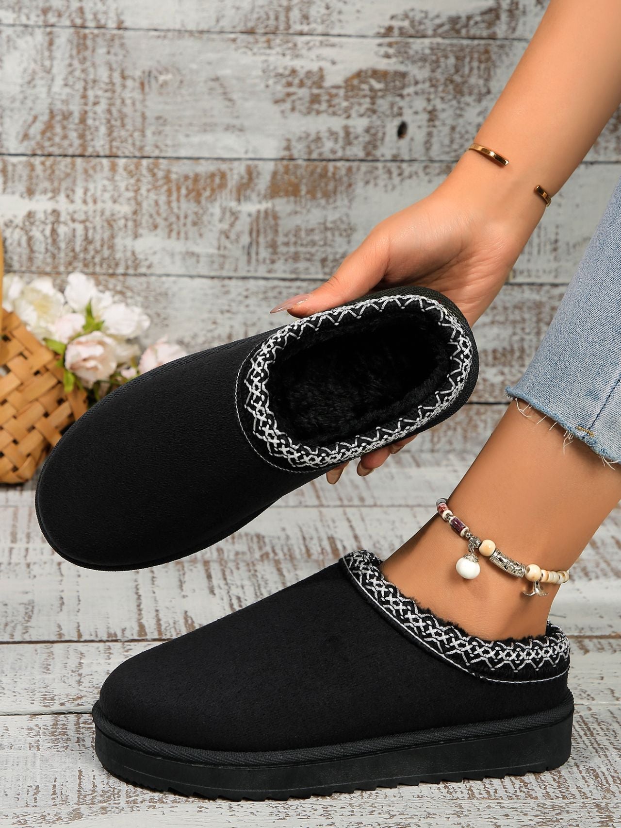 Round Toe Platform Slippers - Flip Flop Dynasty