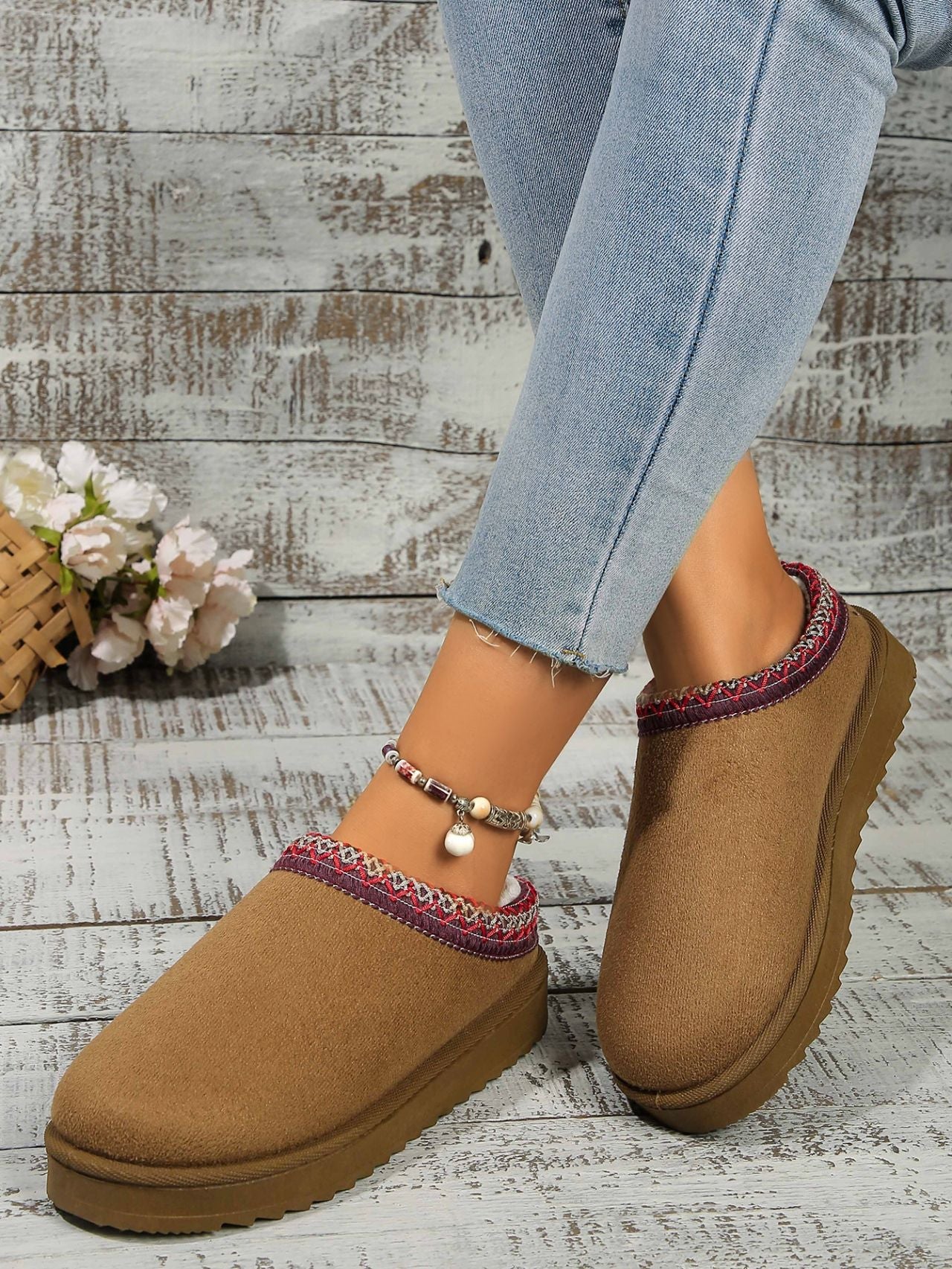Round Toe Platform Slippers - Flip Flop Dynasty