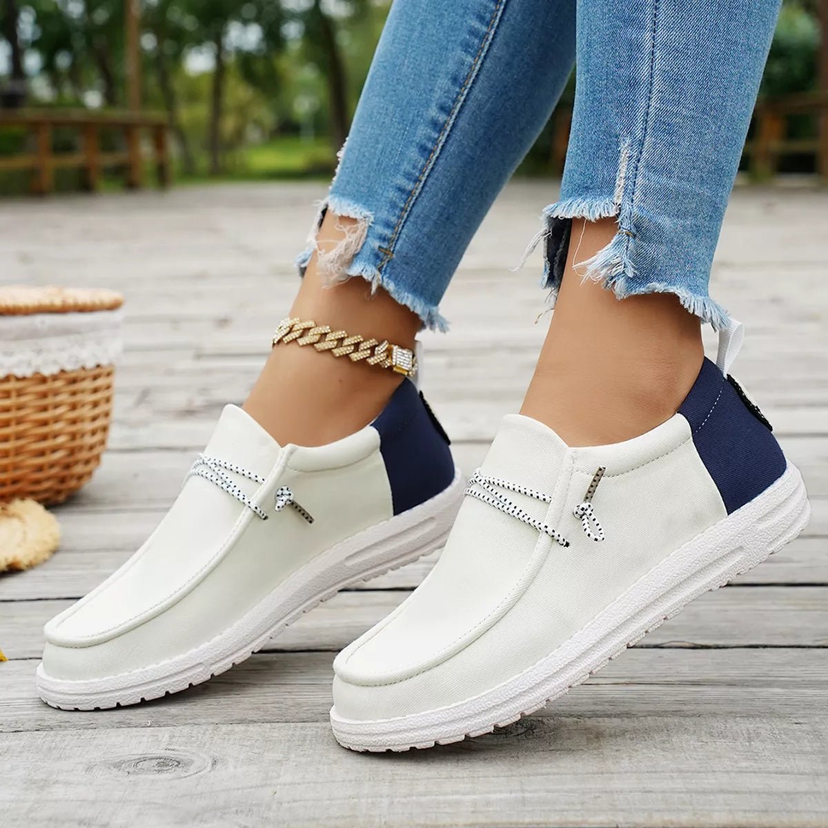 Round Toe Slip-Ons - Flip Flop Dynasty