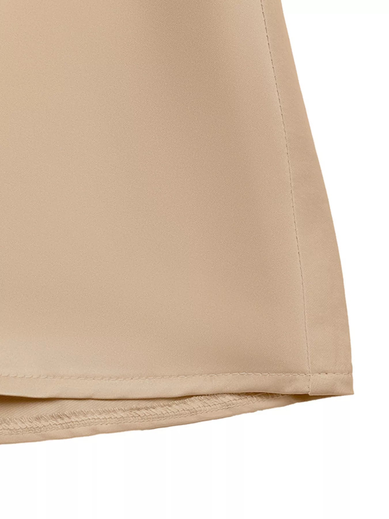 Satin Wrap Midi Dress with Pockets - Flip Flop Dynasty