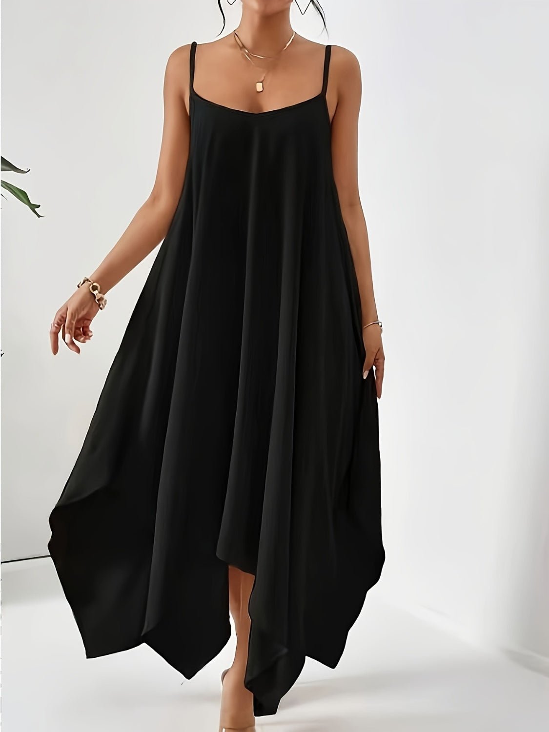 Scoop Neck Midi Cami Dress - Flip Flop Dynasty