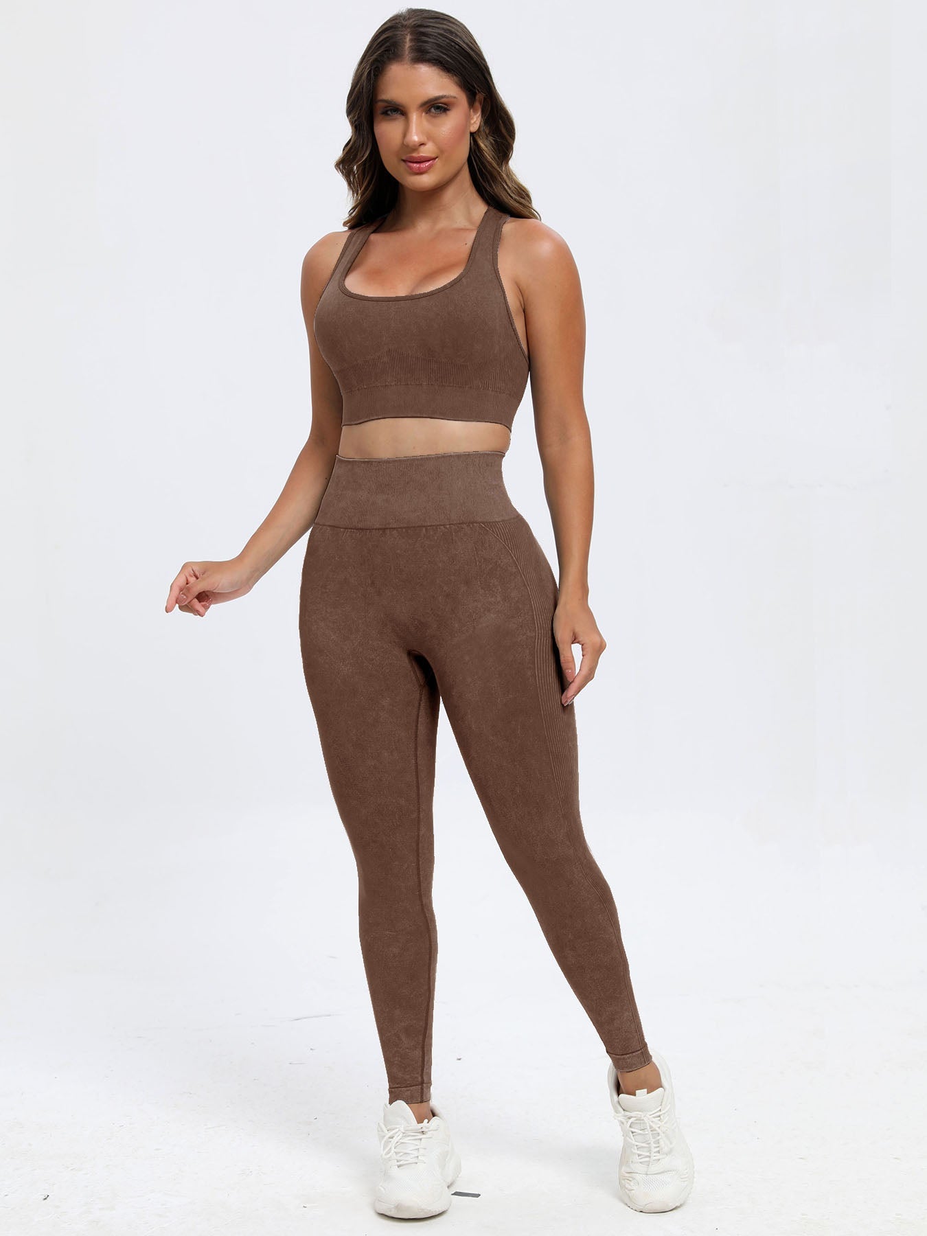 Scoop Neck Wide Strap Top and Pants Active Set - Flip Flop Dynasty