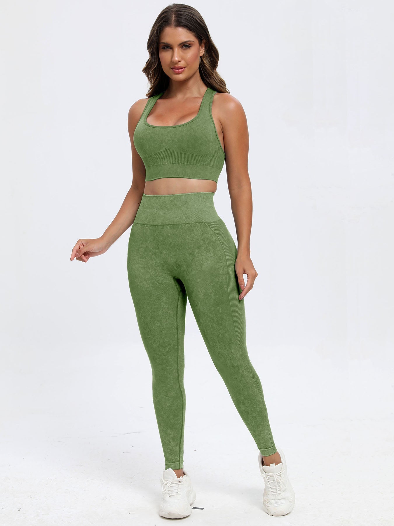 Scoop Neck Wide Strap Top and Pants Active Set - Flip Flop Dynasty