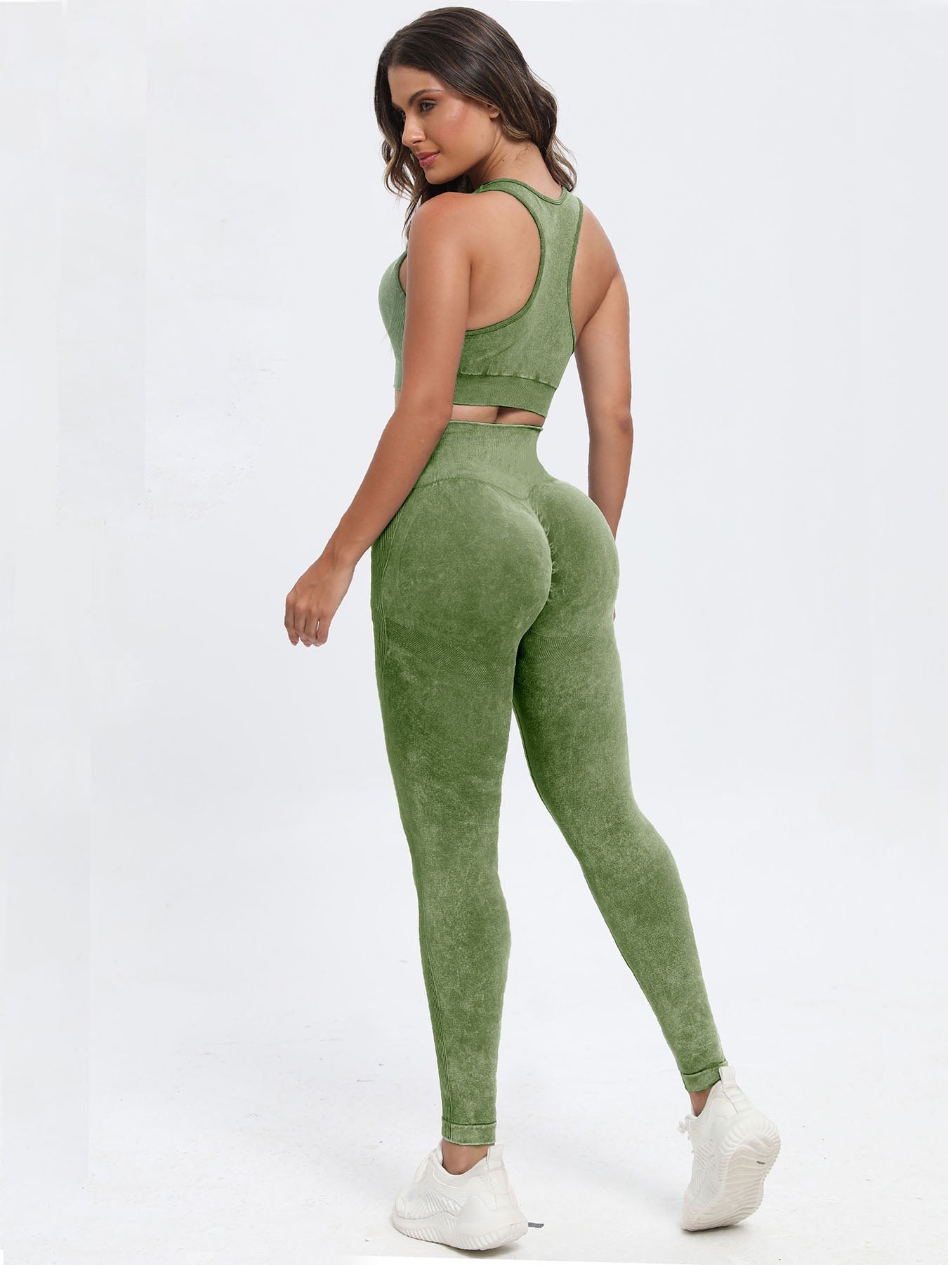 Scoop Neck Wide Strap Top and Pants Active Set - Flip Flop Dynasty