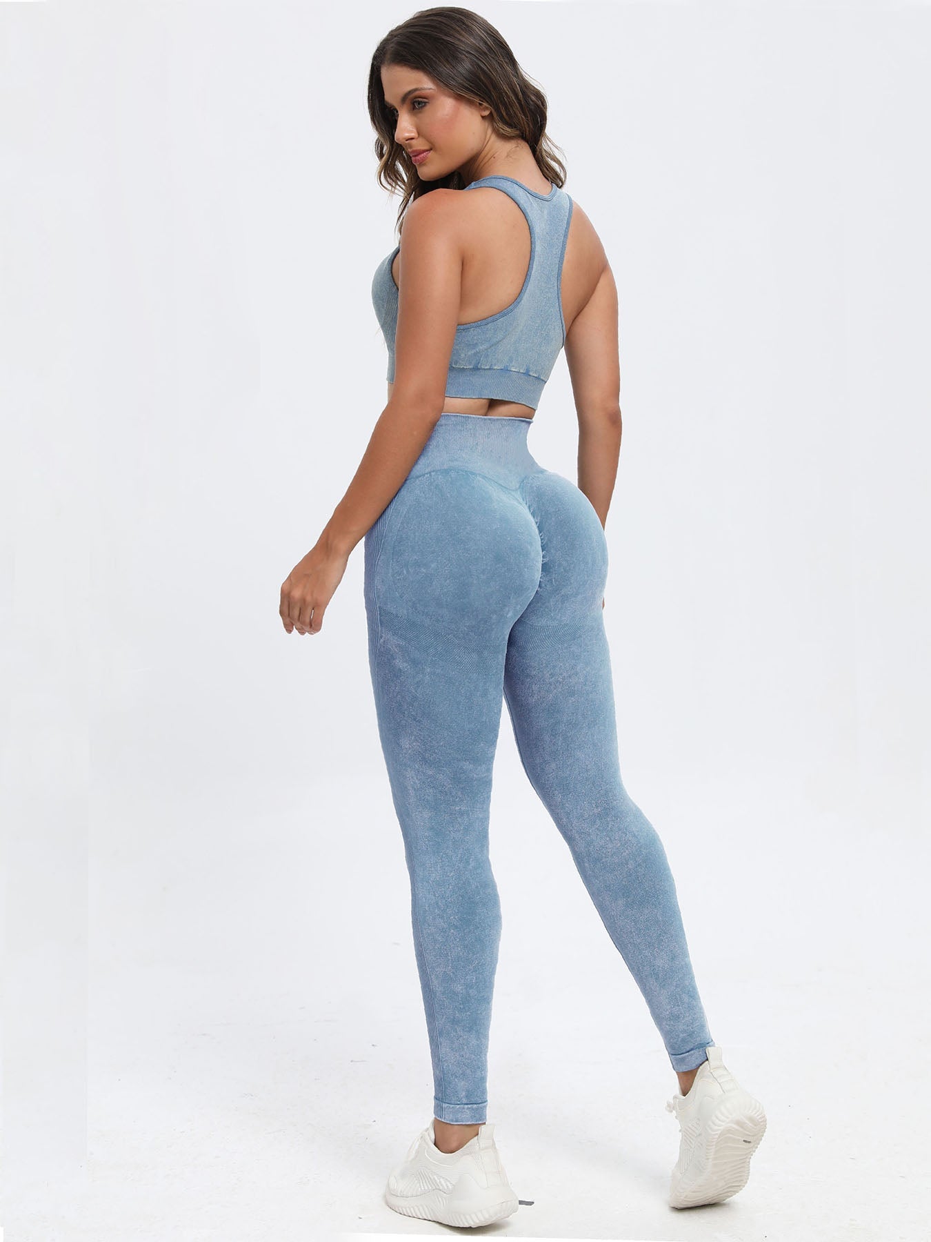 Scoop Neck Wide Strap Top and Pants Active Set - Flip Flop Dynasty