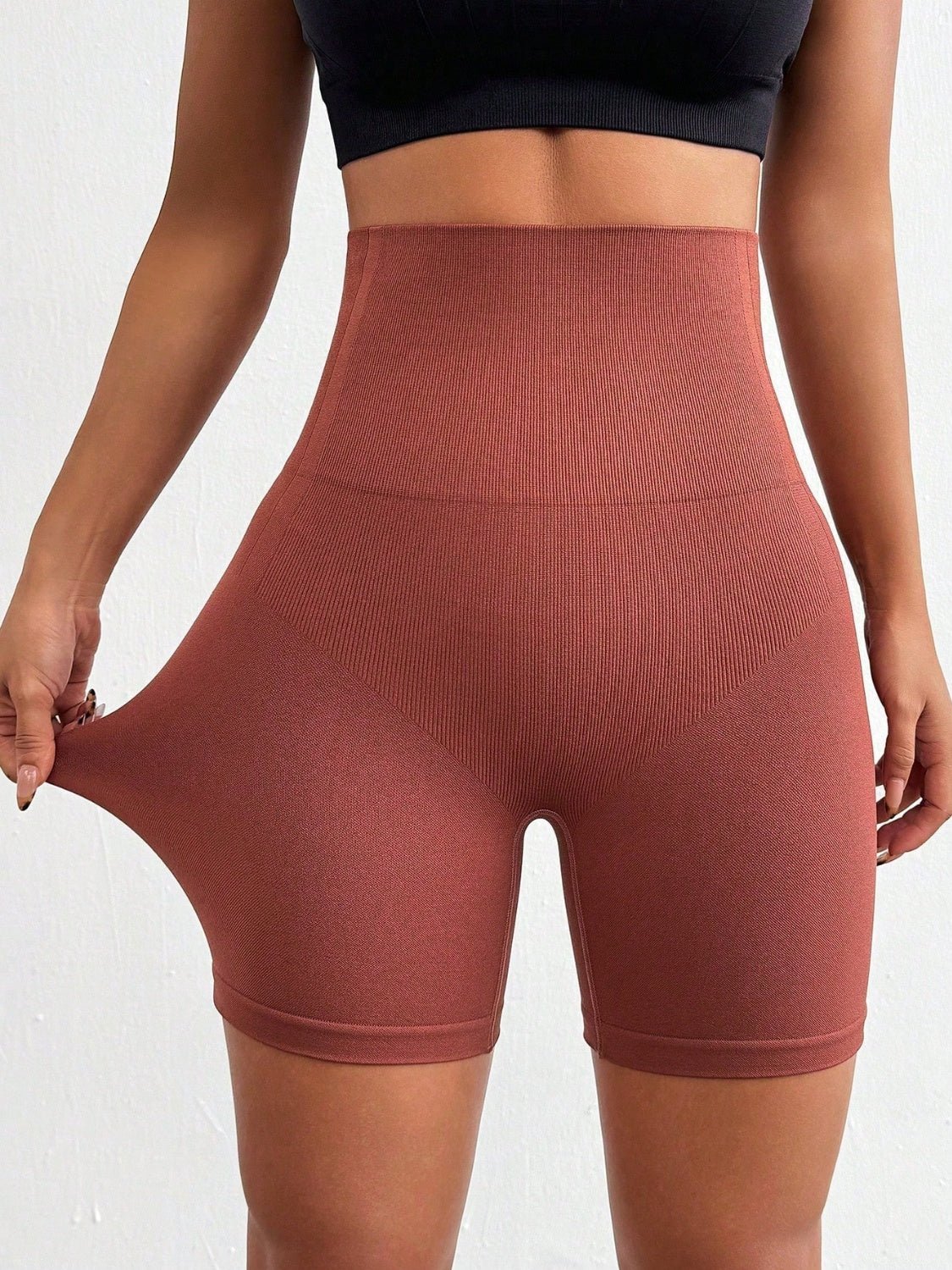 Seamless High Waist Active Shorts - Flip Flop Dynasty