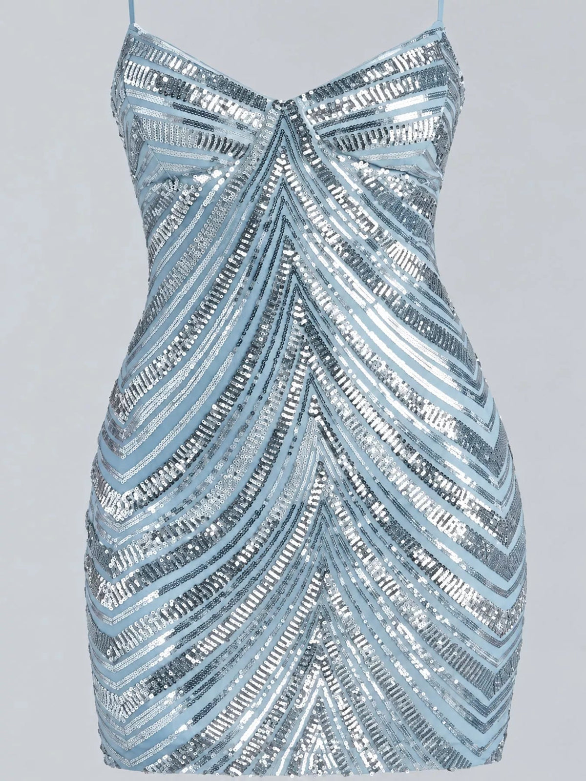 Sequin Embellished Bodycon Mini Dress - Flip Flop Dynasty