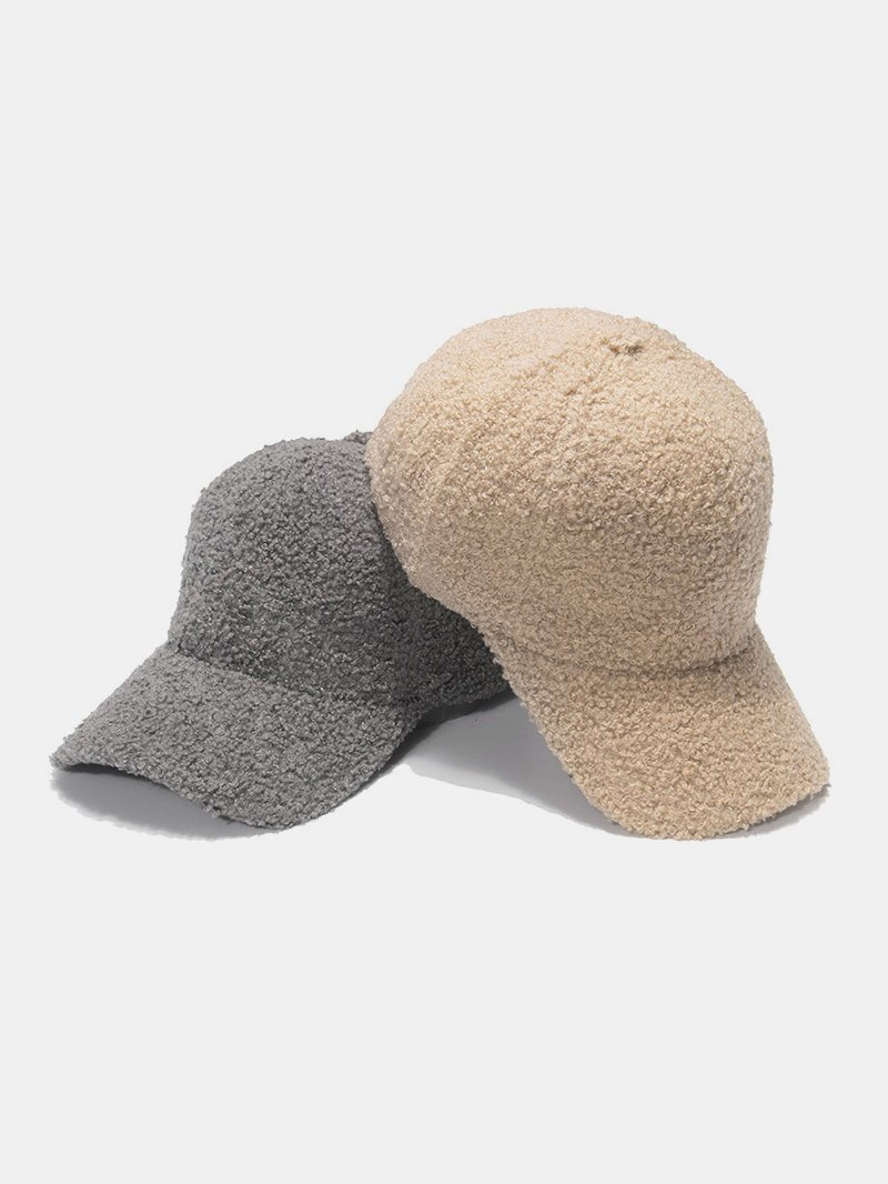 Sherpa Solid Color Baseball Cap - Flip Flop Dynasty