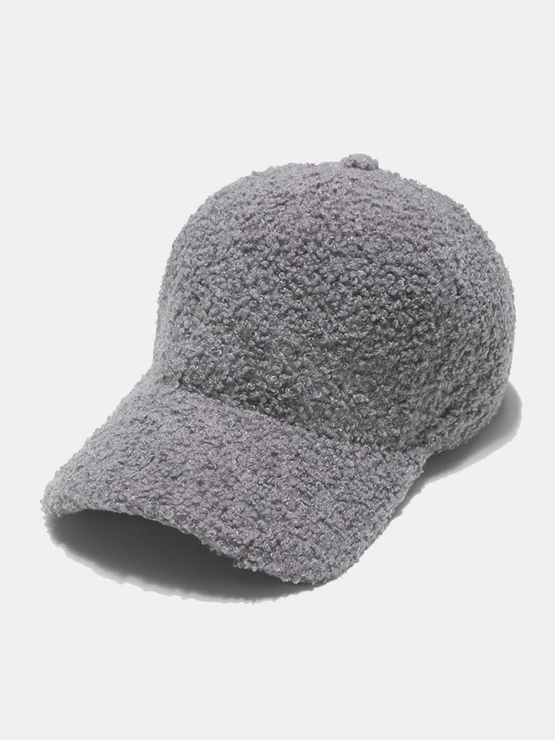 Sherpa Solid Color Baseball Cap - Flip Flop Dynasty