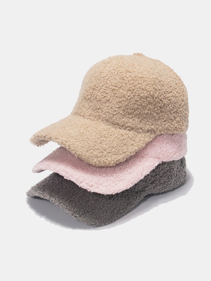 Sherpa Solid Color Baseball Cap - Flip Flop Dynasty