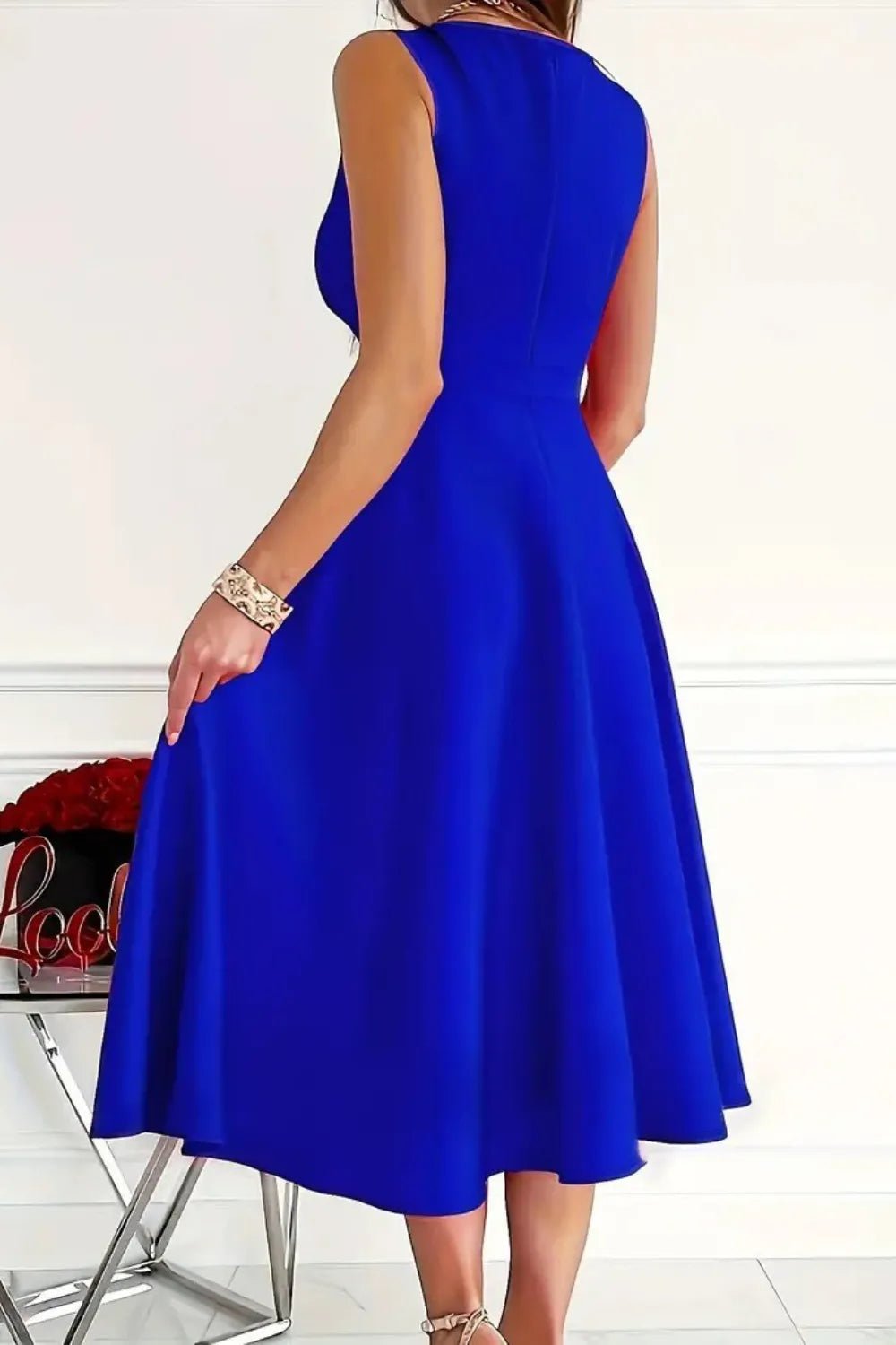 Sleeveless Midi Dress - Flip Flop Dynasty