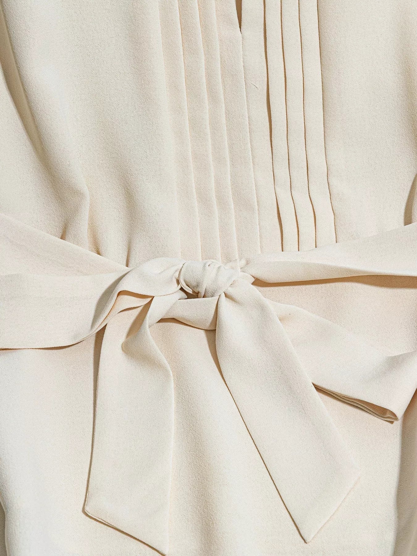 Sleeveless Pleated Blouse with Belt - Flip Flop Dynasty