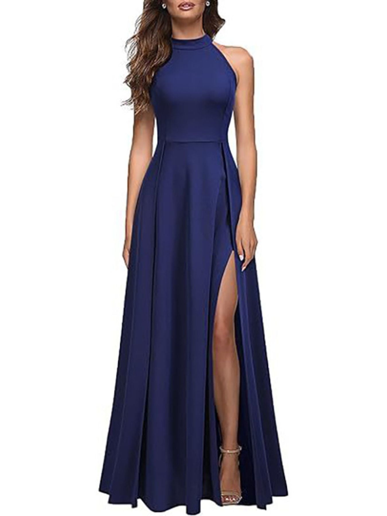 Sleeveless Slit Maxi Dress - Flip Flop Dynasty
