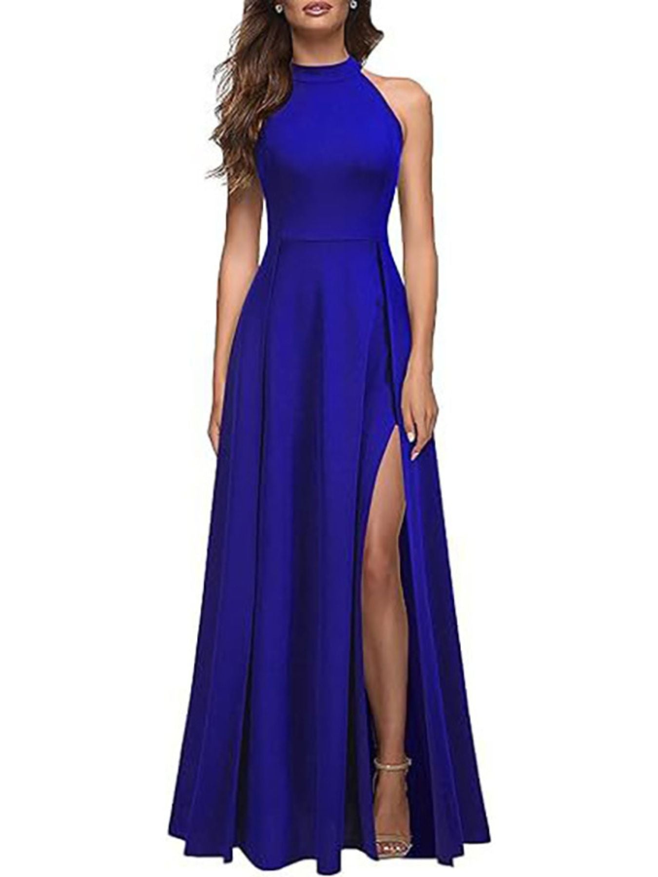 Sleeveless Slit Maxi Dress - Flip Flop Dynasty