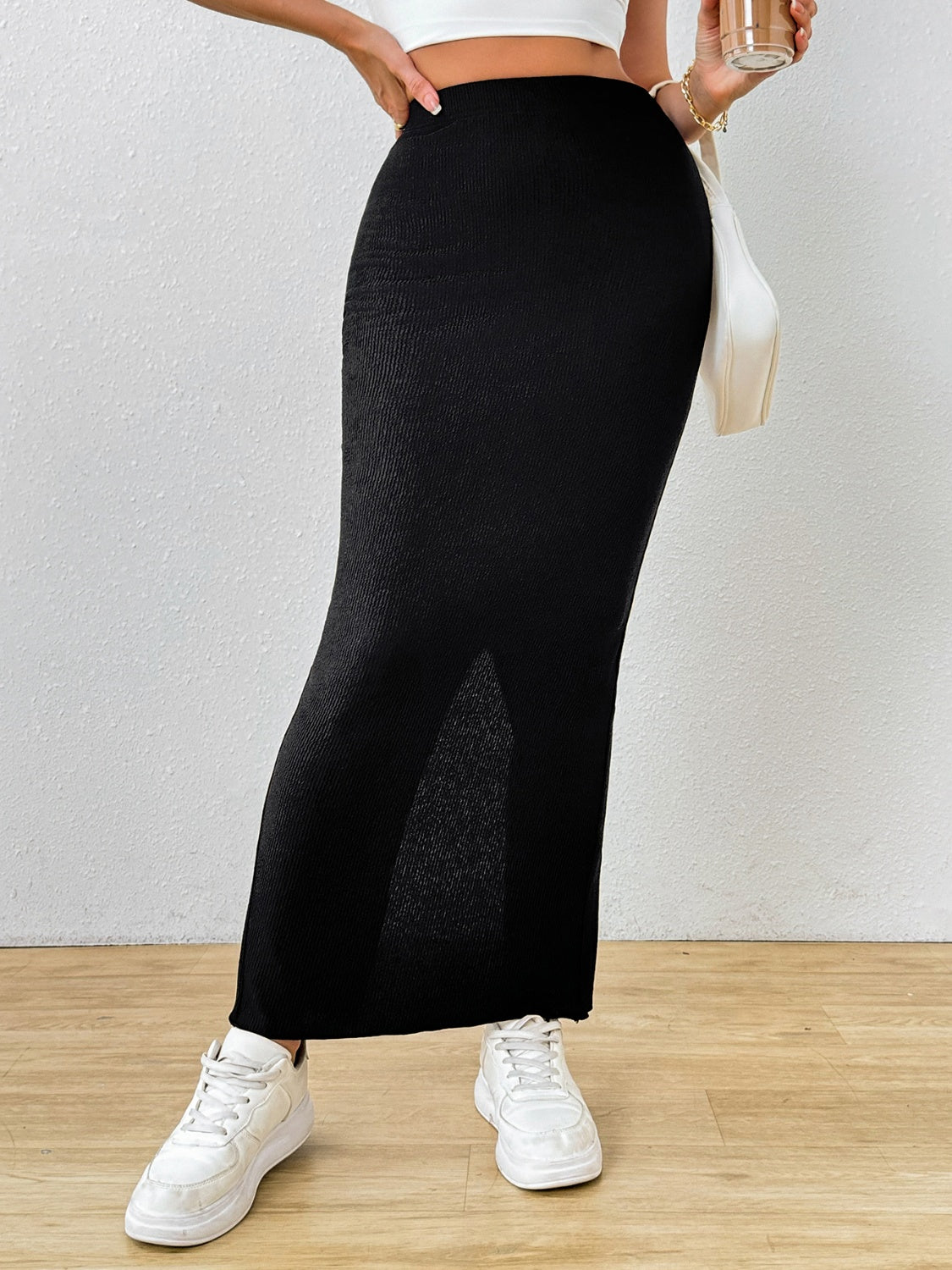 Slit Maxi Wrap Skirt - Flip Flop Dynasty