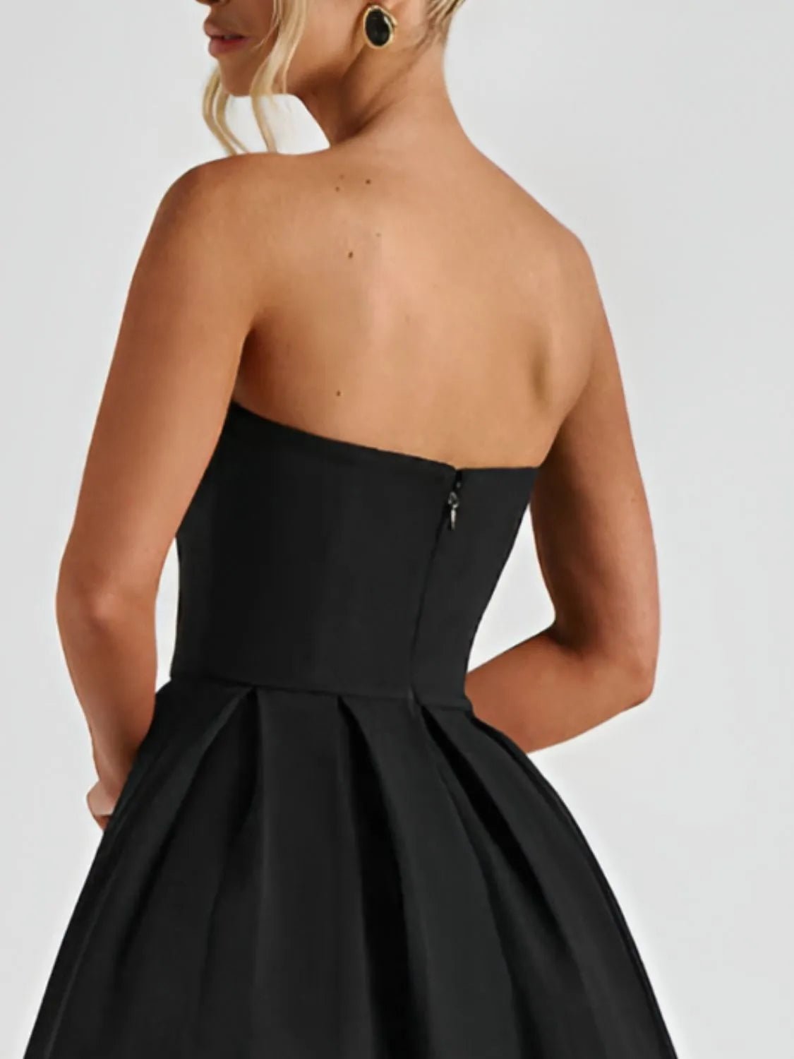 Solid Color Tube Midi Dress - Flip Flop Dynasty