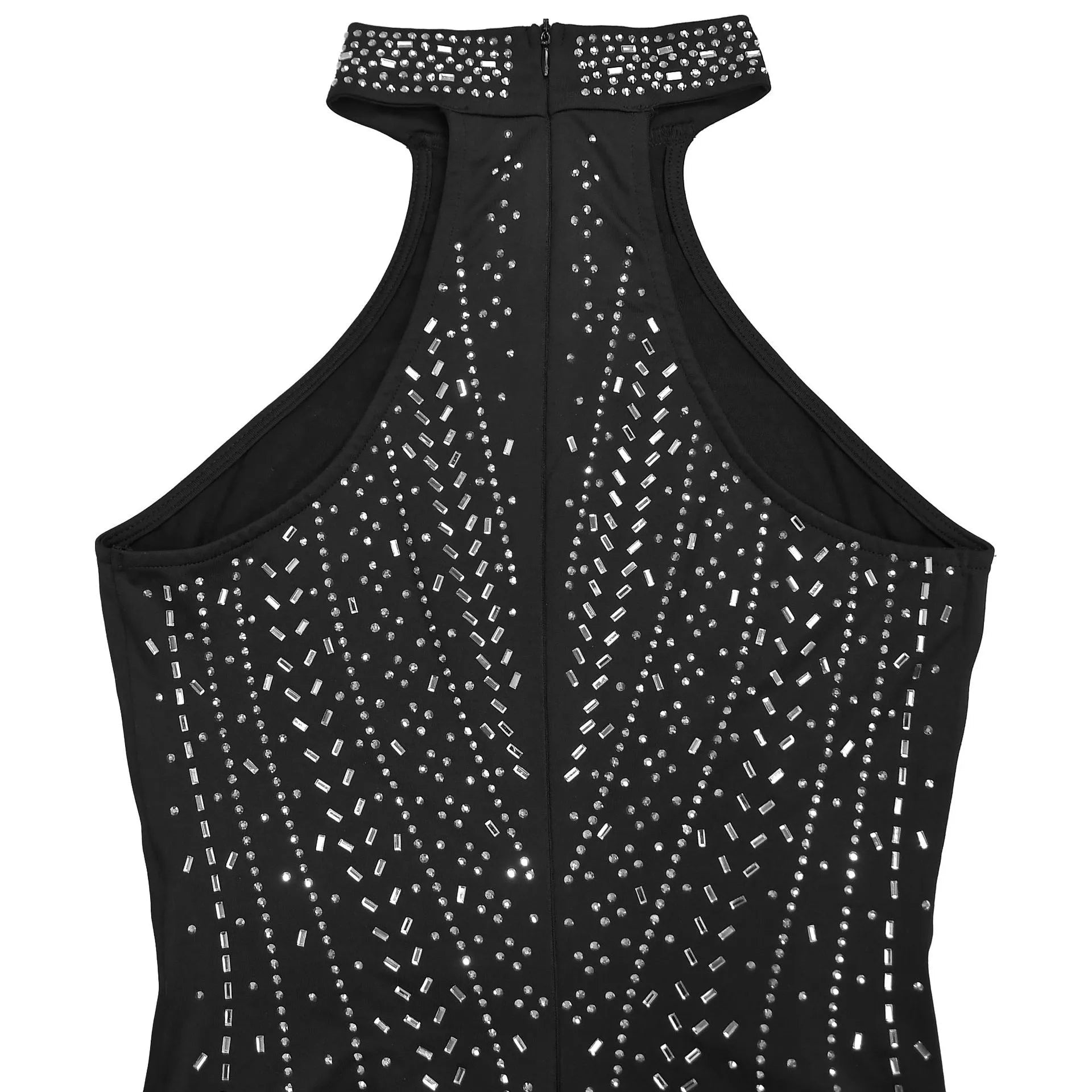 Sparkling Rhinestone Cutout Jumpsuit - Flip Flop Dynasty