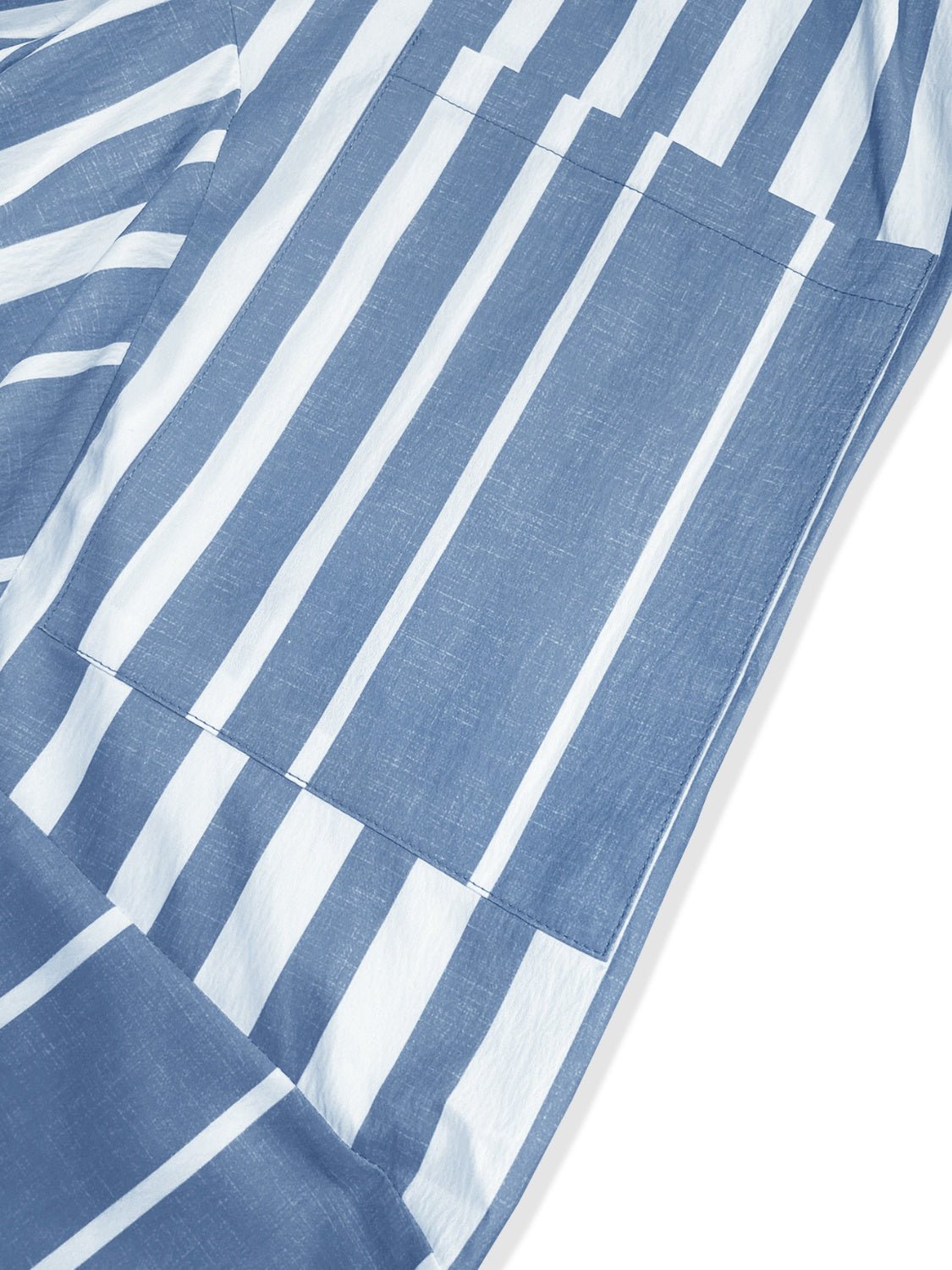 Striped Elastic Waist Wide Leg Pants - Flip Flop Dynasty