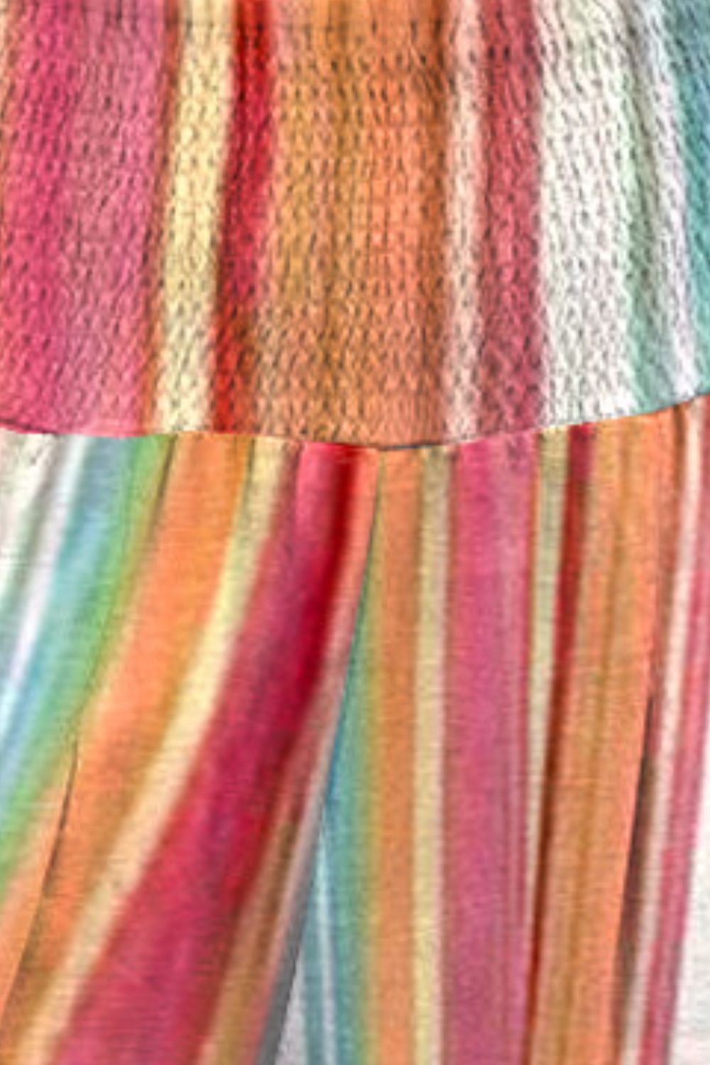 Striped Smocked Waist Pants with Pockets - Flip Flop Dynasty