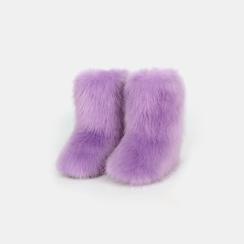Thermal Fuzzy Platform Boots - Flip Flop Dynasty