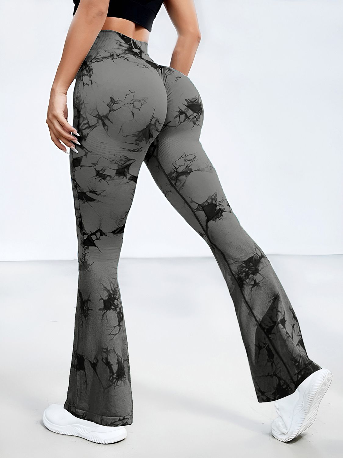 Tie - Dye High Waist Active Leggings - Flip Flop Dynasty