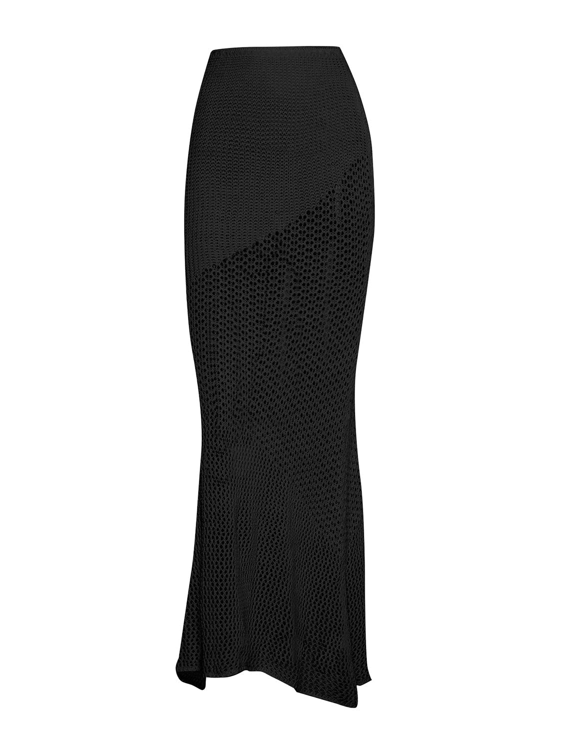 Tied Long Sleeve Top and Skirt Cover Up Set - Flip Flop Dynasty