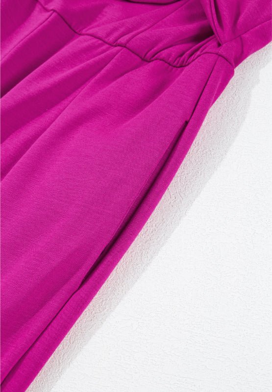 Tied Tube Wide Leg Jumpsuit - Flip Flop Dynasty
