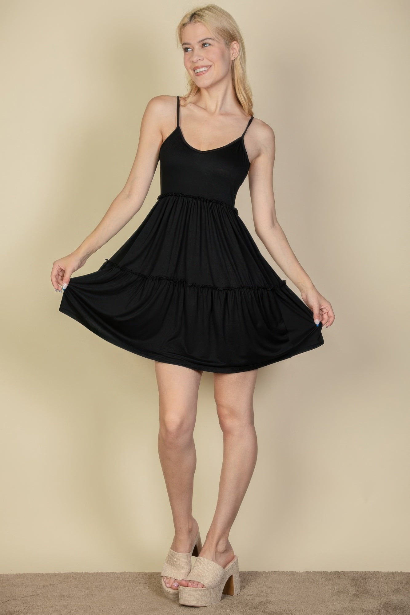 Tiered Cami Swing Dress - Flip Flop Dynasty