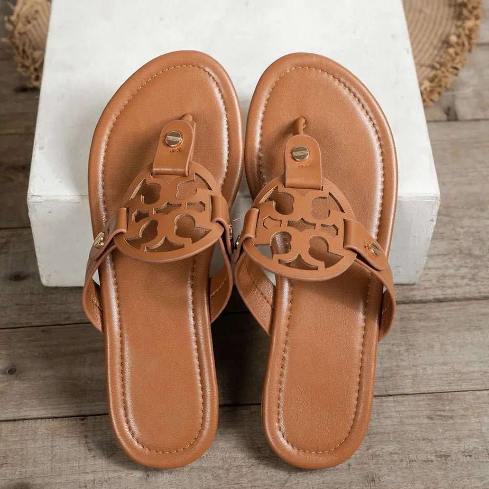 Toe Post Flats Sandals - Flip Flop Dynasty