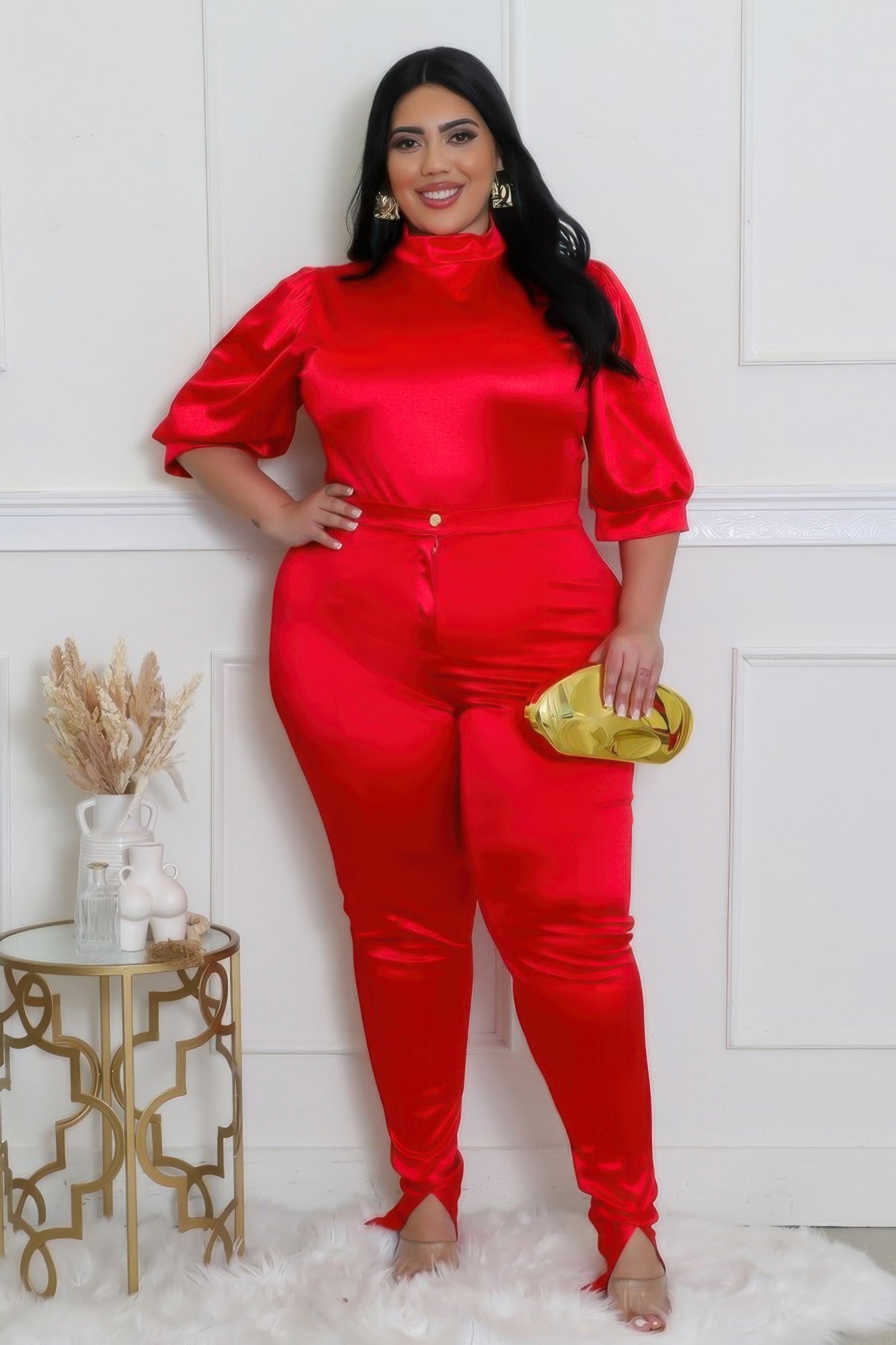 Two Piece Set, Semi - stretch Bodysuit - Flip Flop Dynasty