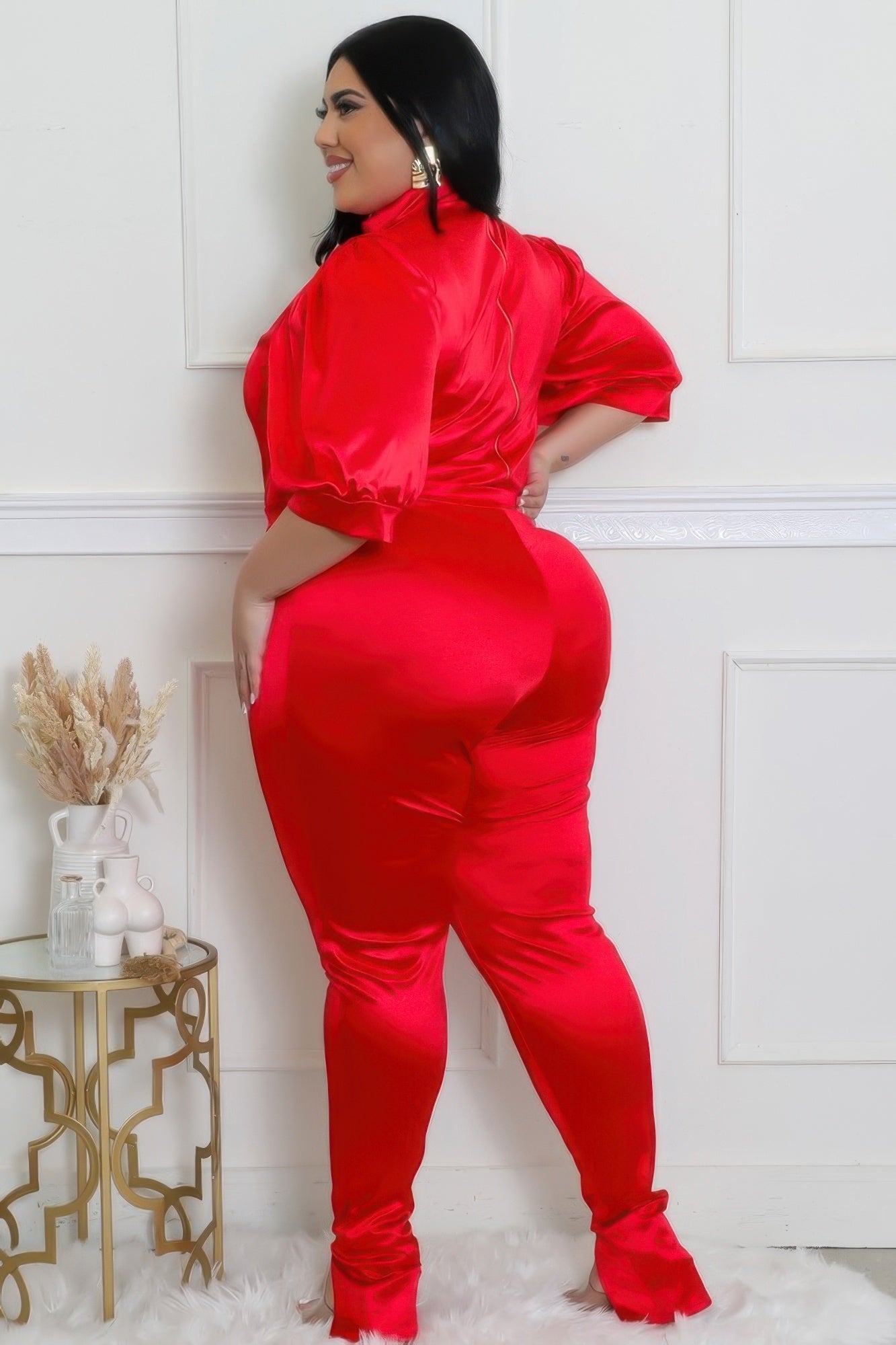 Two Piece Set, Semi - stretch Bodysuit - Flip Flop Dynasty