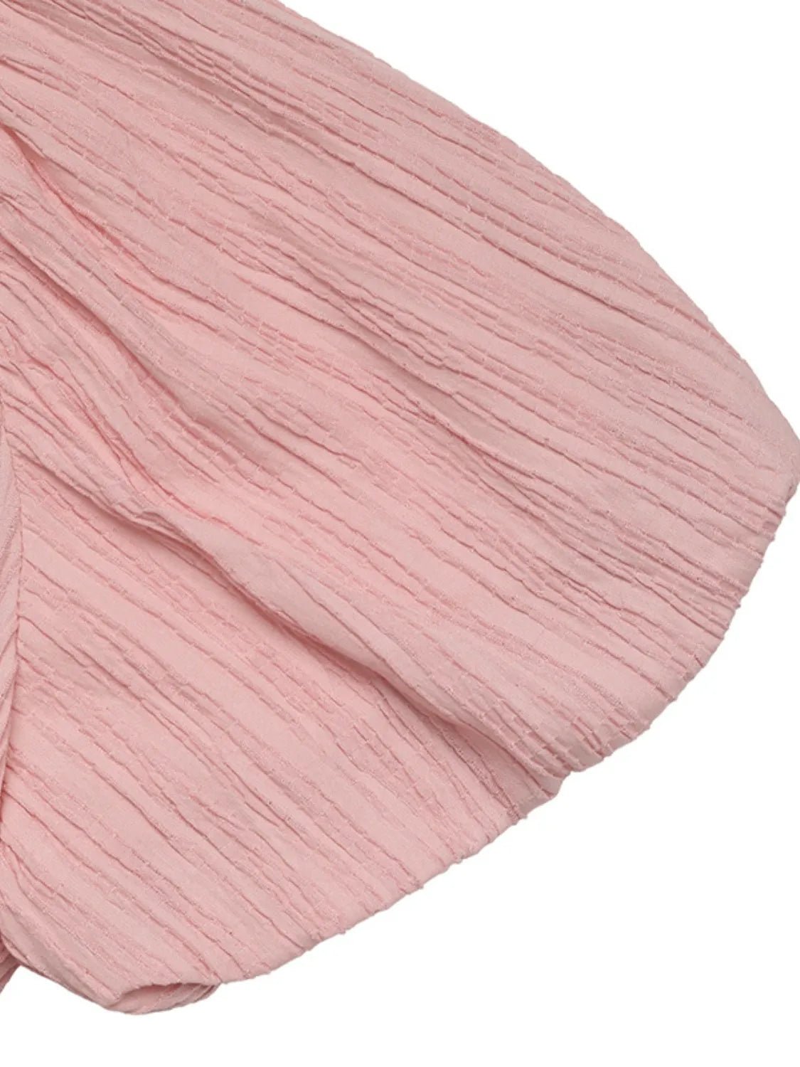 V - Neck Puff Sleeve Dress - Flip Flop Dynasty