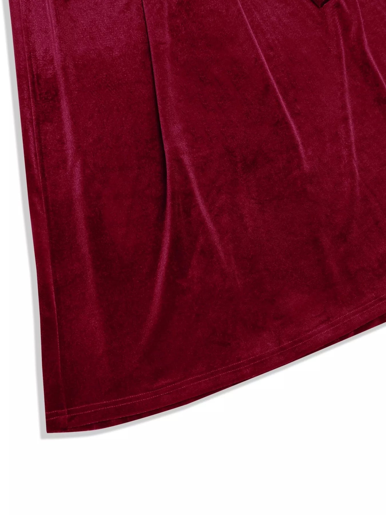 Velvet Wrap Surplice Maxi Dress - Flip Flop Dynasty