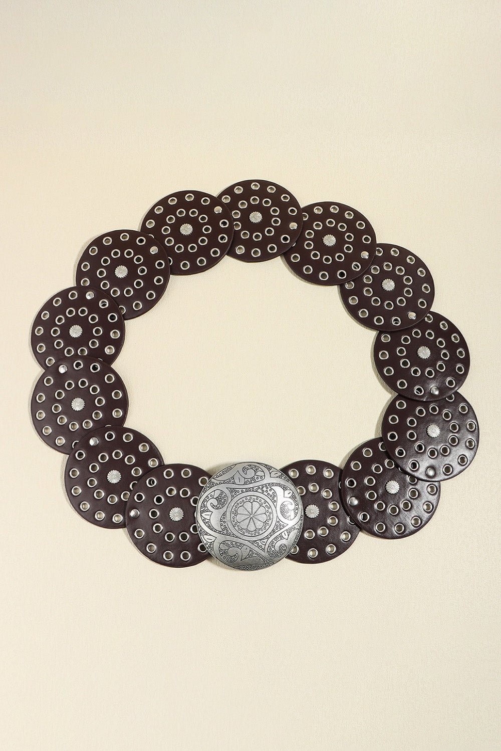 Vintage PU Leather Wide Belt - Flip Flop Dynasty