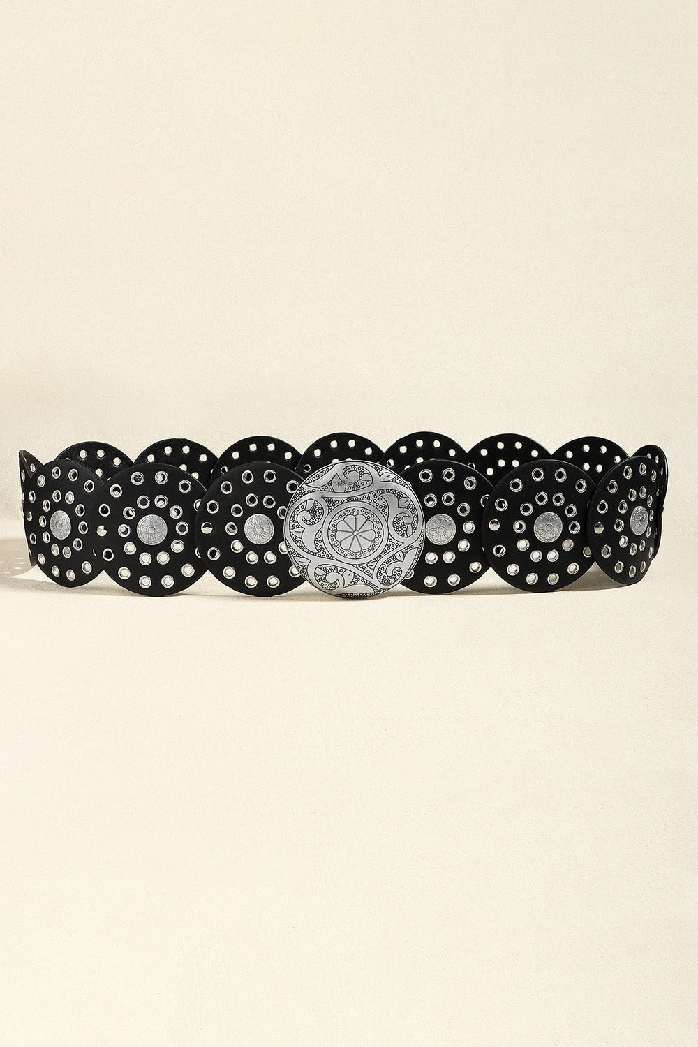 Vintage PU Leather Wide Belt - Flip Flop Dynasty