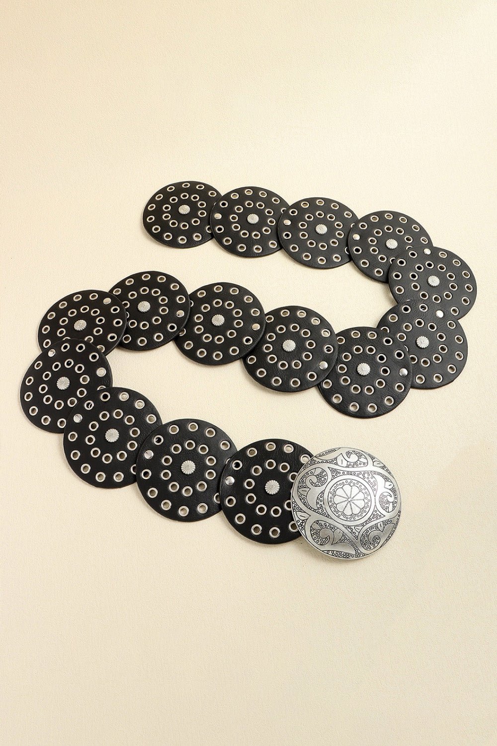 Vintage PU Leather Wide Belt - Flip Flop Dynasty