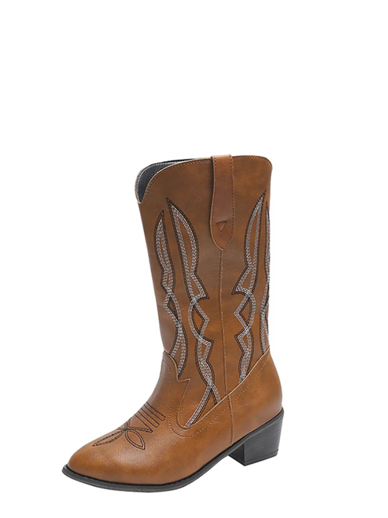 Western Embroidered Cowgirl Boots - Flip Flop Dynasty