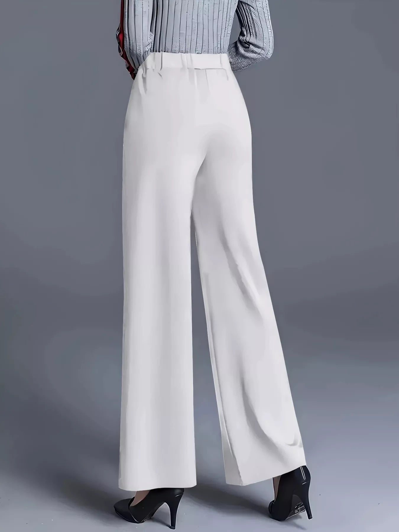 Wide Leg High Waist Pants - Flip Flop Dynasty