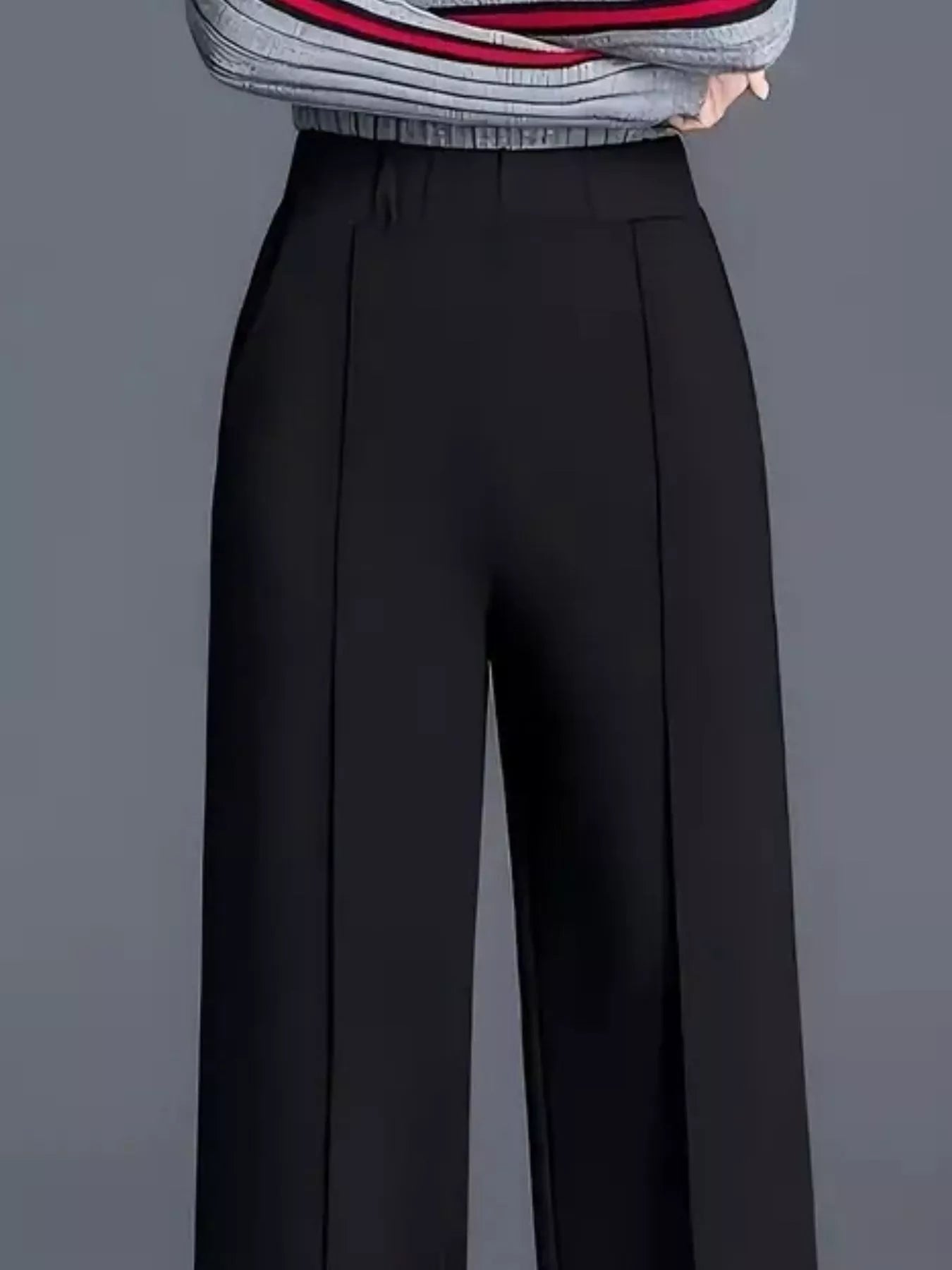 Wide Leg High Waist Pants - Flip Flop Dynasty