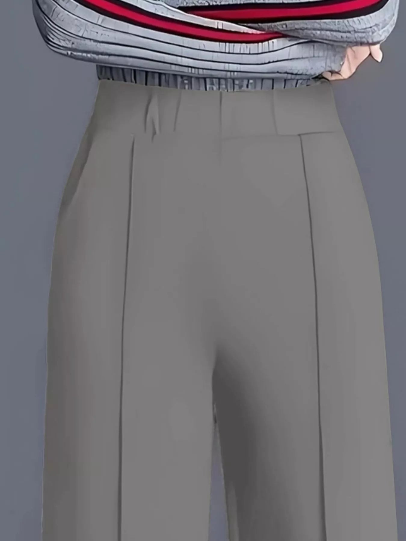 Wide Leg High Waist Pants - Flip Flop Dynasty