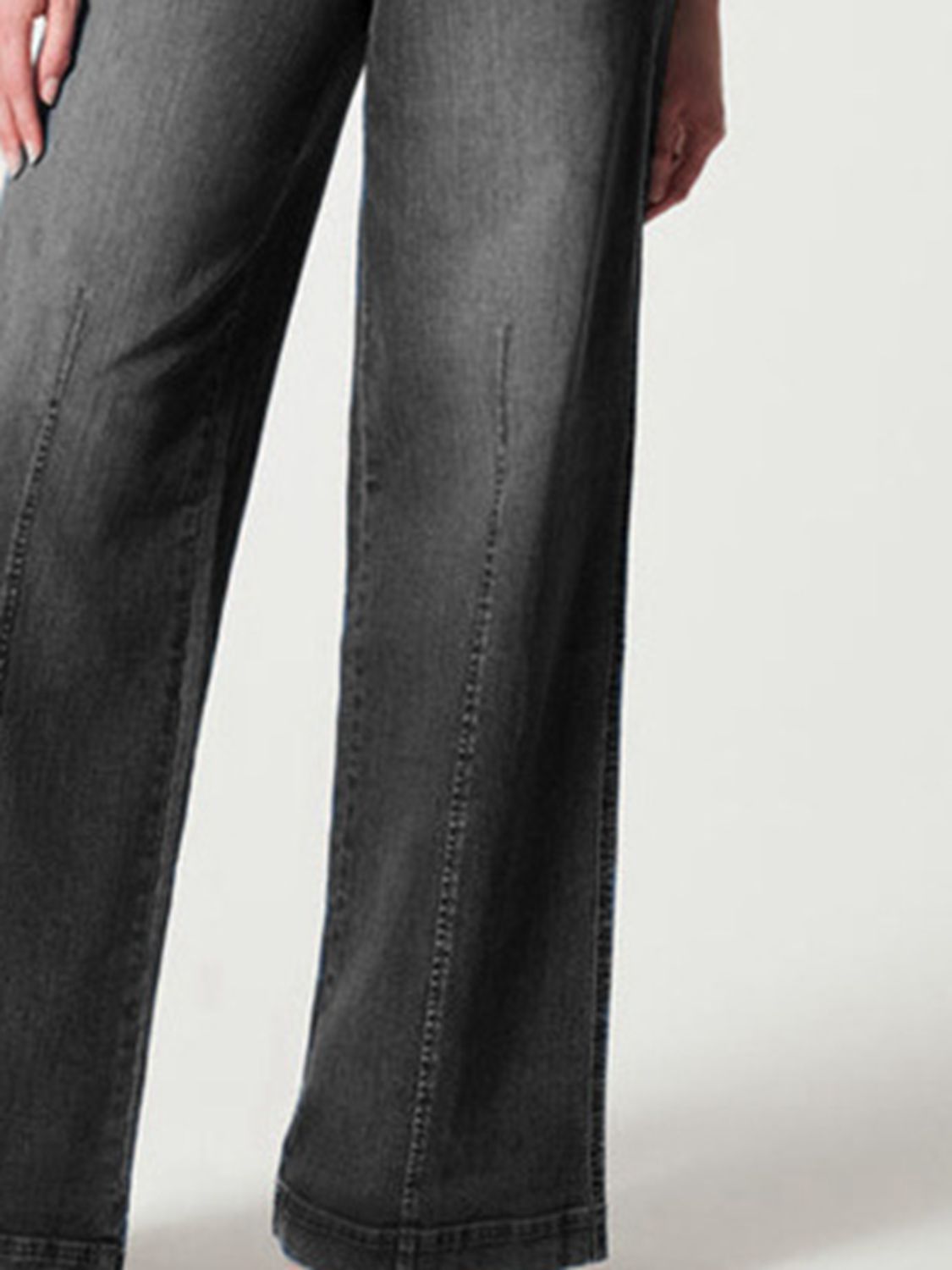 Wide Leg Long Jeans - Flip Flop Dynasty