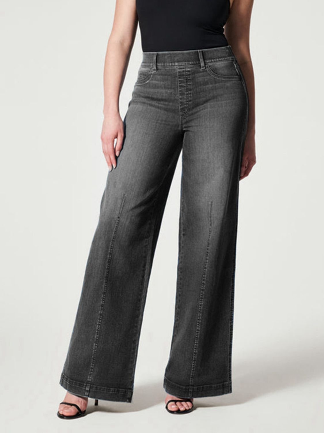 Wide Leg Long Jeans - Flip Flop Dynasty