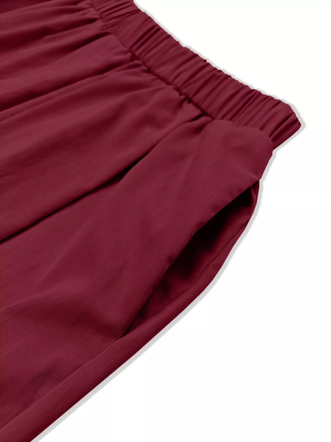 Wide Leg Pleated Detail Pants - Flip Flop Dynasty