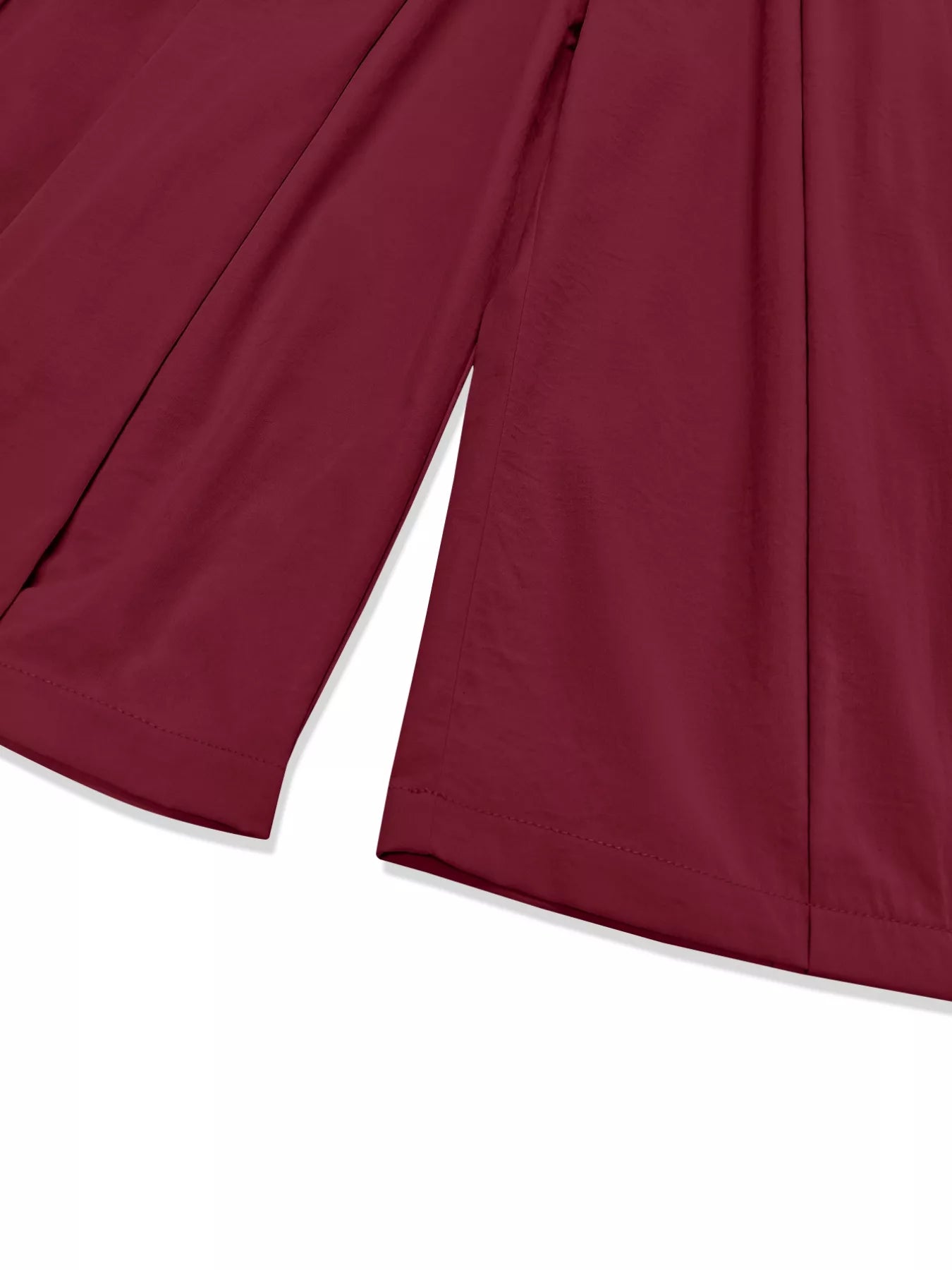 Wide Leg Pleated Detail Pants - Flip Flop Dynasty